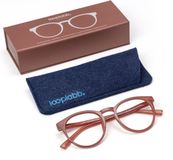 Looplabb trendy leesbril papillon / mauve - sterkte: +3.00