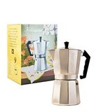 Angelone Cafetière Espresso Cafepot voor 9 kopjes
