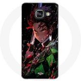 Maniacase Samsung Galaxy A5 2016 Hoesje Demon Slayer Tanjiro Kamado boos manga anime