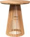 Table d'appoint en teck massif marron 70 x 70 x 75 cm