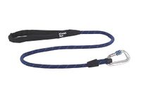 Mountain Paws Touw Karabiner Hondenriem | Reflecterende riem met gewatteerde neopreen handgreep, 1,2 meter
