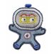 HKM 10233626 patches, blauw, 50 mm x 60 mm