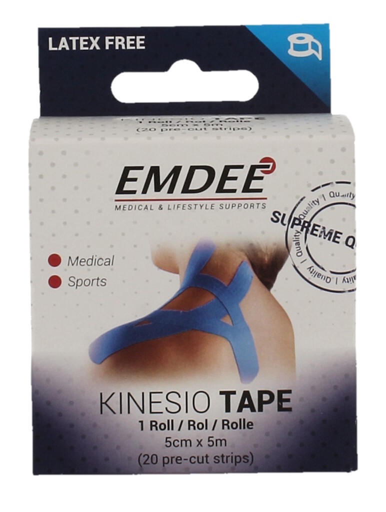 Emdee Kinesio Tape Blue