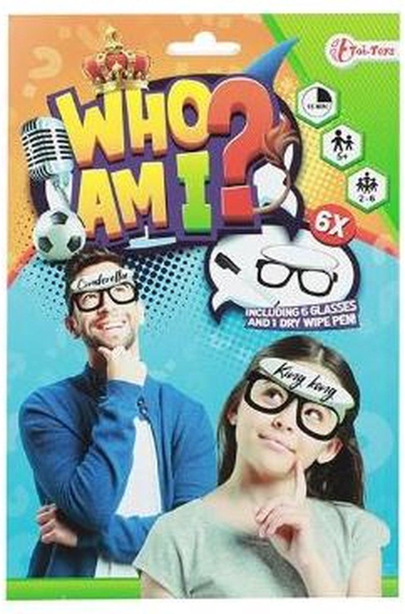 Toi Toys Who am I Game with 6 Glasses