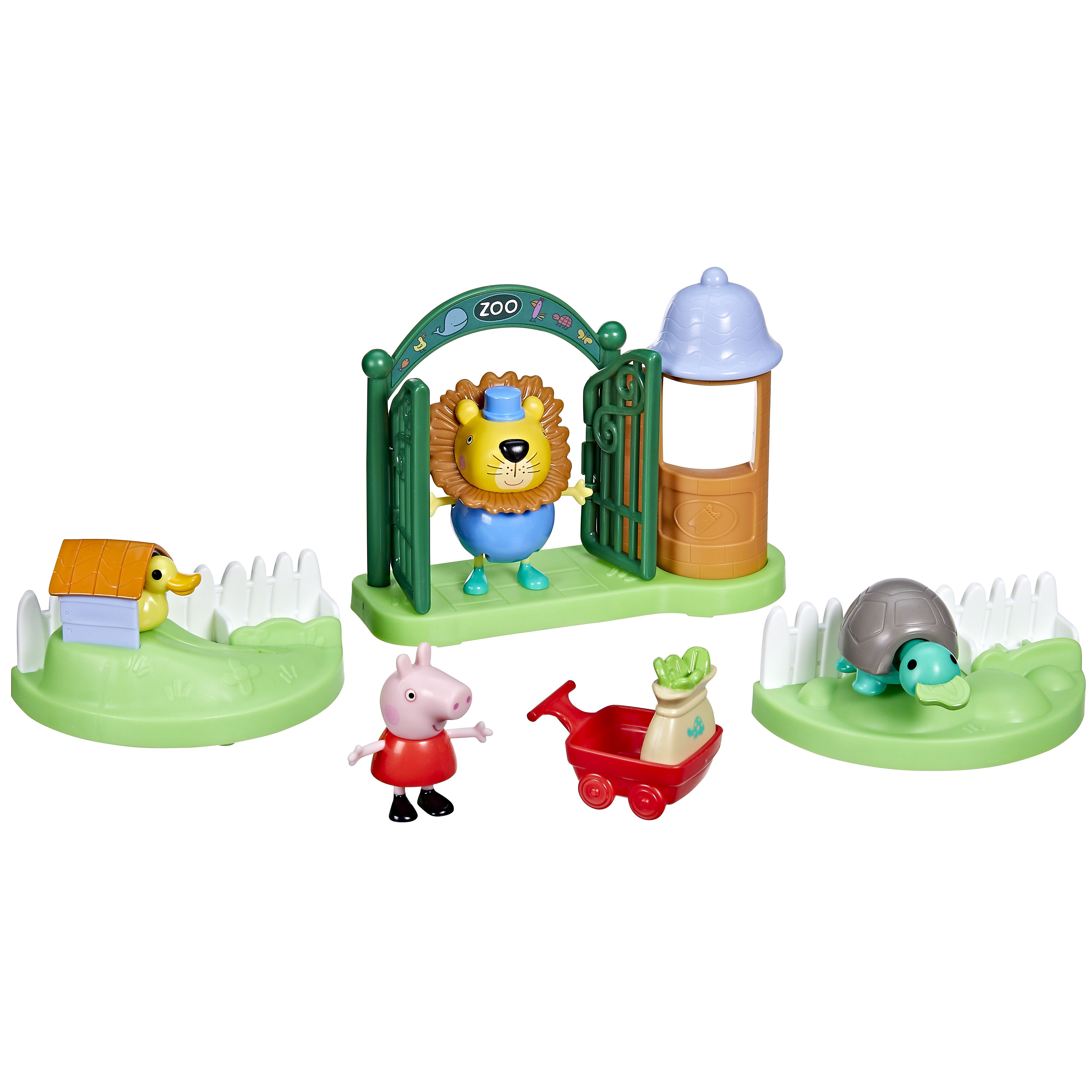 Hasbro Peppa Pig Peppa gaat naar de Dierentuin Speelfiguur
