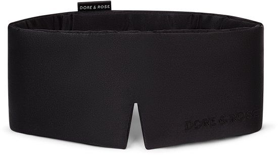 Dore &amp; Rose Dore & Rose - Slaapmasker - Oogmasker - Zijden Slaapmasker - Nº 18 Ébène du Chêne