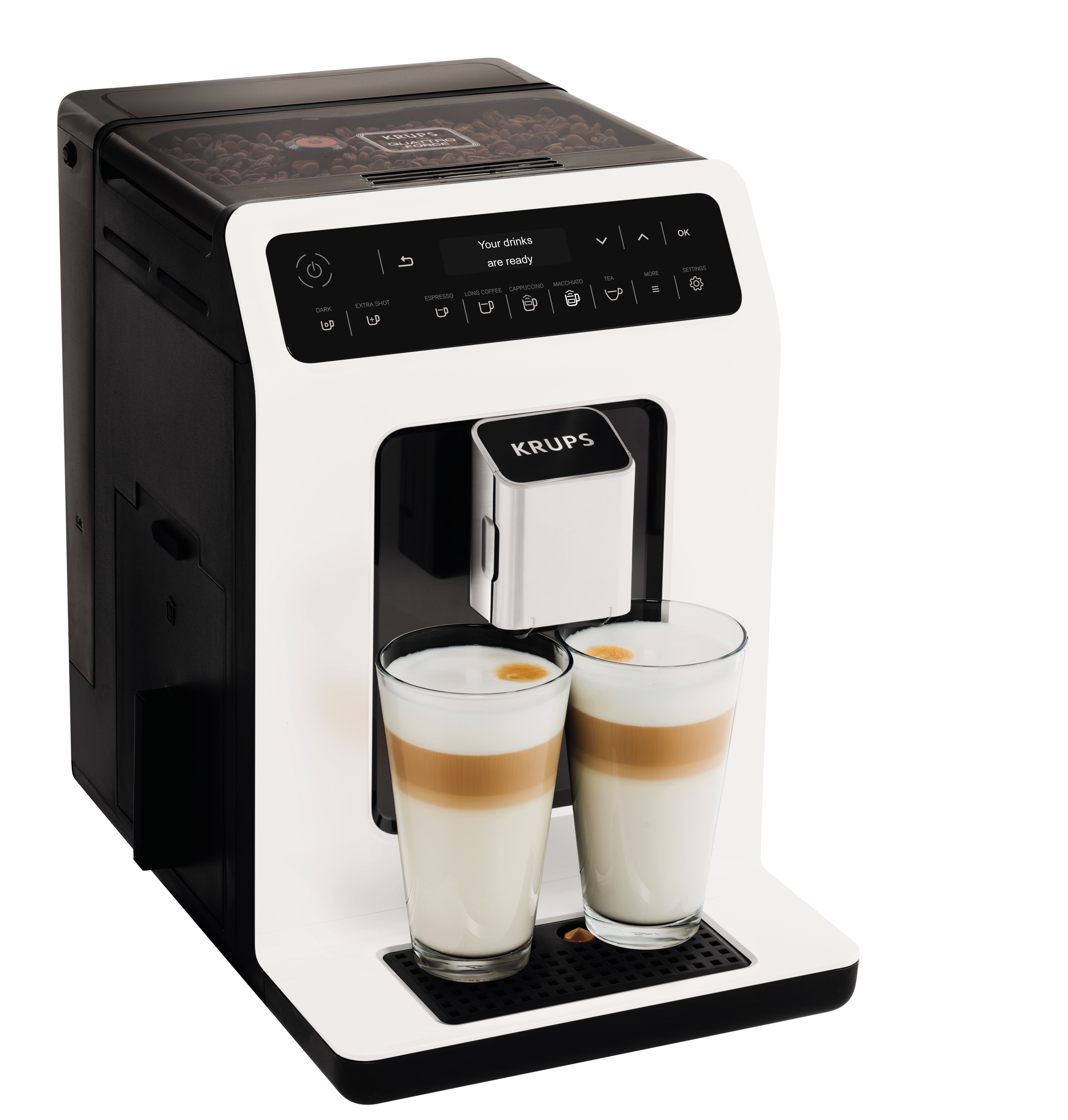Krups Evidence EA8901 - Volautomatische Espressomachine - Wit