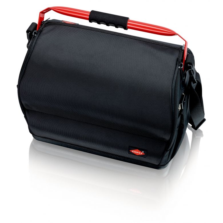 Knipex 00 21 08 LE Gereedschapstas - Zwart/Rood - Polyester - 480x380x300mm
