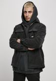 Urban Classics Corduroy Shirt Jacket Heren Zwart XL