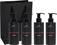Claudius Cosmetics B.V. Hamam Giftset - 4 Stuks - Shower & Wash, Shampoo, Bodylotion, Handzeep - Lotus & Jasmijn - 1200 ml