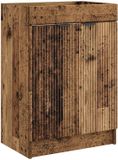 vidaXL Badkamer onder wastafel kast Oud hout 78,5 x 37,5 x 81 cm