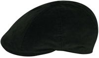 Kangol Baret Cord Hawker M Katoen Zwart