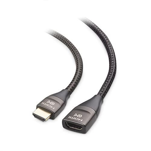 Cable Matters 48Gbps ultra 8K HDMI-verlengkabel (HDMI-mannelijk naar vrouwelijk verlengkabel/HDMI-verlengkabel) - 1 mtr