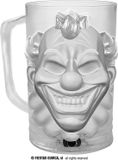 Fiestas Guirca Beker clown met licht 10 x 14 cm (700 ml)