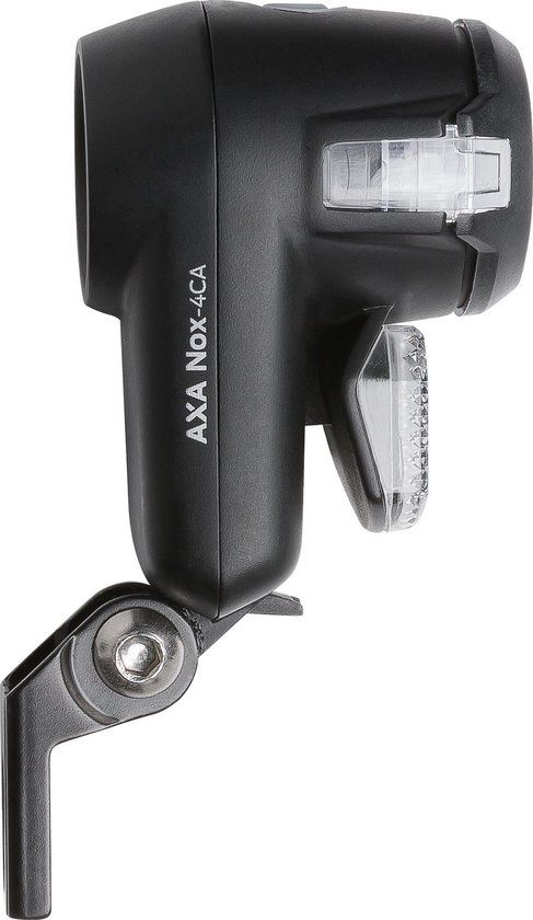 AXA Nox City 12 Lux - Fietslamp voorlicht - LED Koplamp - Zwart