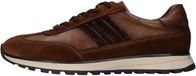 Bugatti Timon Heren Sneakers Cognac/Cognac Leer/Synthetisch Maat 44