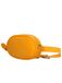 GLX2218944223FBG Gave Lux Sac banane pour femme en cuir véritable surpiqué à la main fabriqué en Italie Bleu 21 x 13 x 6 cm, Jaune, Contemporain