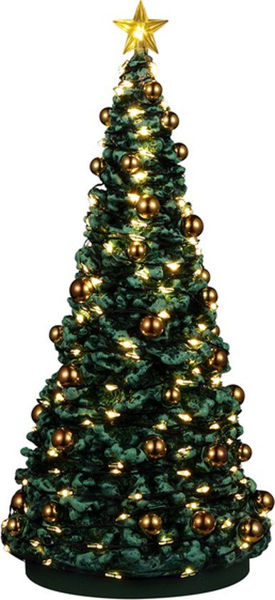 Lemax - Jolly Christmas Tree - Kunststof - 24.50 cm - Mehrfarbig - 1 jaar garantie