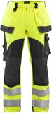 Blåkläder Multinorm werkbroek Inherent 1589-1512 - High Vis Geel/Marineblauw - C64