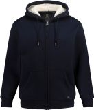 JP 1880 Heren Hoodie-jack Outdoor Trainingsjasje Capuchon Rits Donkermarine Maat 4XL