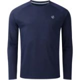 Dare2B Agile wandelshirt met lange mouwen voor heren - Blauw - XL