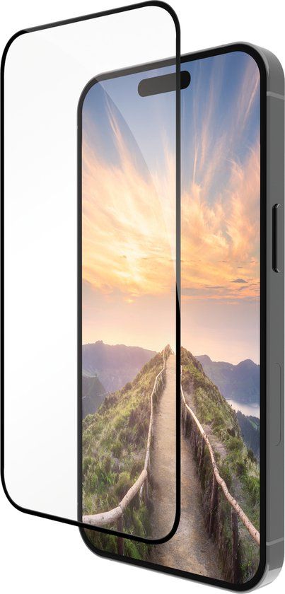 dbramante1928 Eco Doorzichtige schermbeschermer Apple iPhone 17 Zwart/Transparant