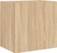 Sonoma Eiken meuble TV mural 40,5x30x40 cm bois traité