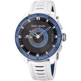 Lotus 20001/1 Polshorloge Hybride Unisex Zwart/Wit Siliconen