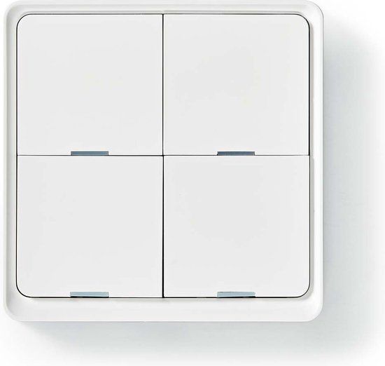 Nedis SmartLife Zigbee 3.0 Wandschakelaar - Wit