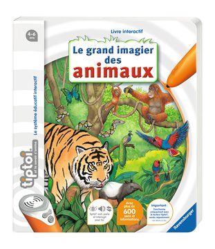 Ravensburger tiptoi - Ontdek de dieren en flora - Frans - 4+ jaar
