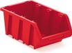 Wolfsmond Set de boîtes de rangement - Boîtes empilables - 10 pièces 39cm - Rouge