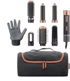 Princess Airstyler Plus 529215 – 6‑in‑1 Föhnborstel – 1000W – Met 6 opzetstukken – 3 Warmtestanden – 2 Snelheden – LED‑indicator