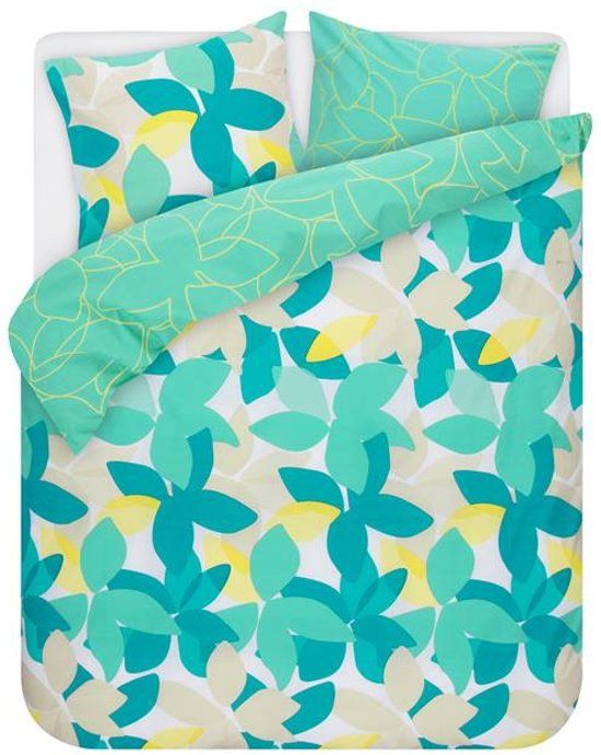 Esprit Aleza Dekbedovertrek Tweepersoons 200x200/220 cm + 2 kussenslopen 60x70 cm Green
