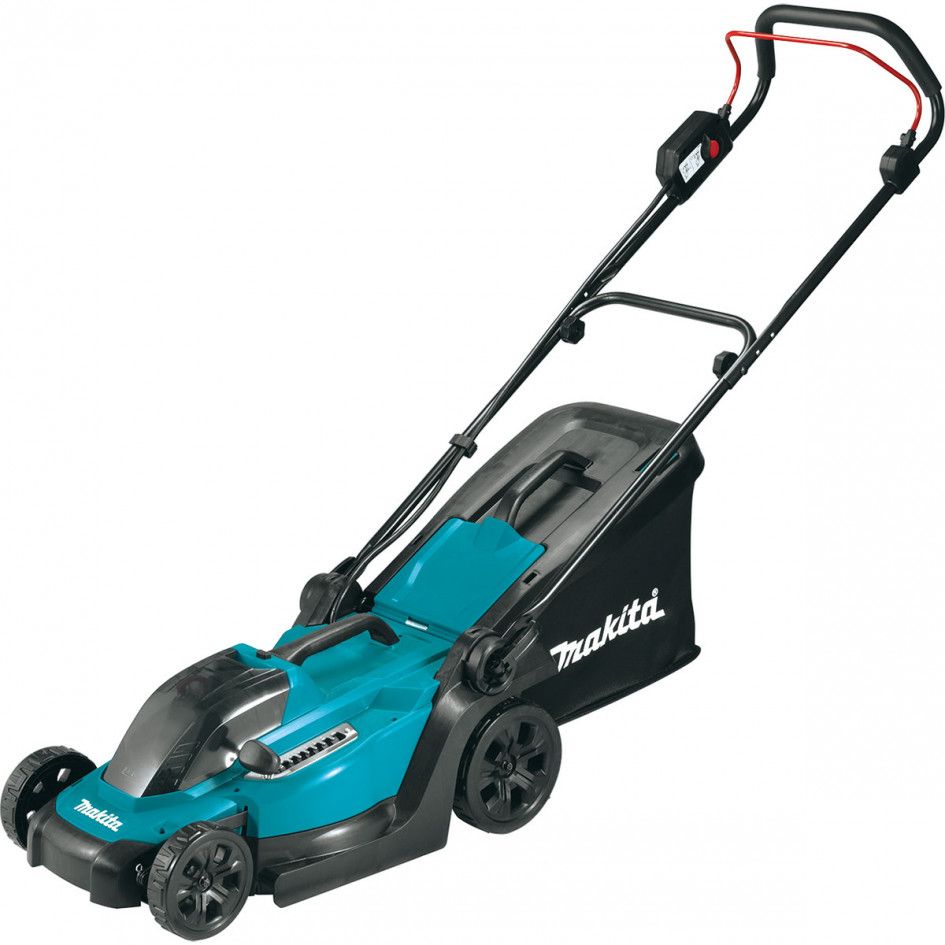 Makita DLM330ST Duwgrasmaaier Batterij/Accu Zwart, Blauw