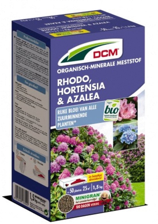 DCM bemesting voor azalea-rhodo en hortensia 3,5kg