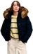 Superdry Bomber Everest à Capuche Femme Eclipse Navy