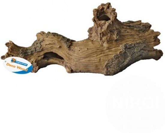 SuperFish Log Hout L 33 x 12 x 13 cm