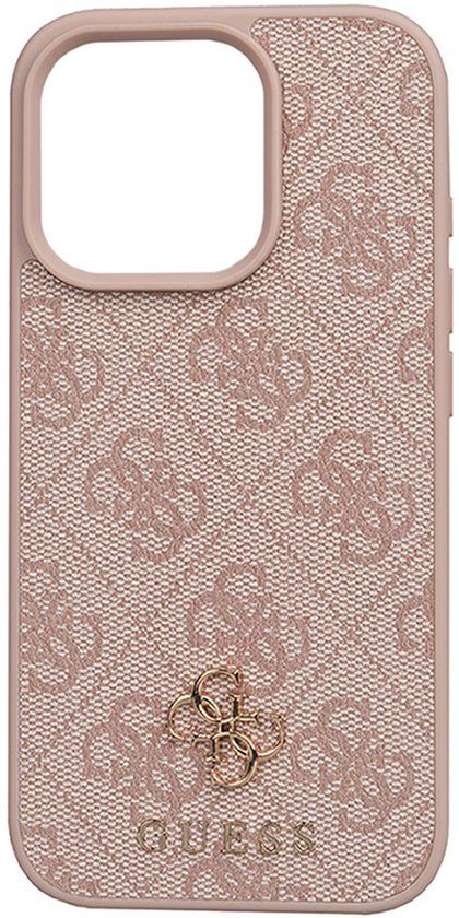 GUESS Apple iPhone 16 Pro Backcover hoesje Roze