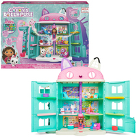 Gabby's Poppenhuis Gabby's Dollhouse Gabby's Magische Poppenhuis - +60cm - vanaf 3 jaar - inclusief Gabby en Pandy-speelfiguur met 8 meubeltjes en 3 accessoires