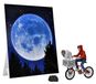 E.T. Figurine de collection E.T. & Elliott avec vélo, affiche lune, 12 cm
