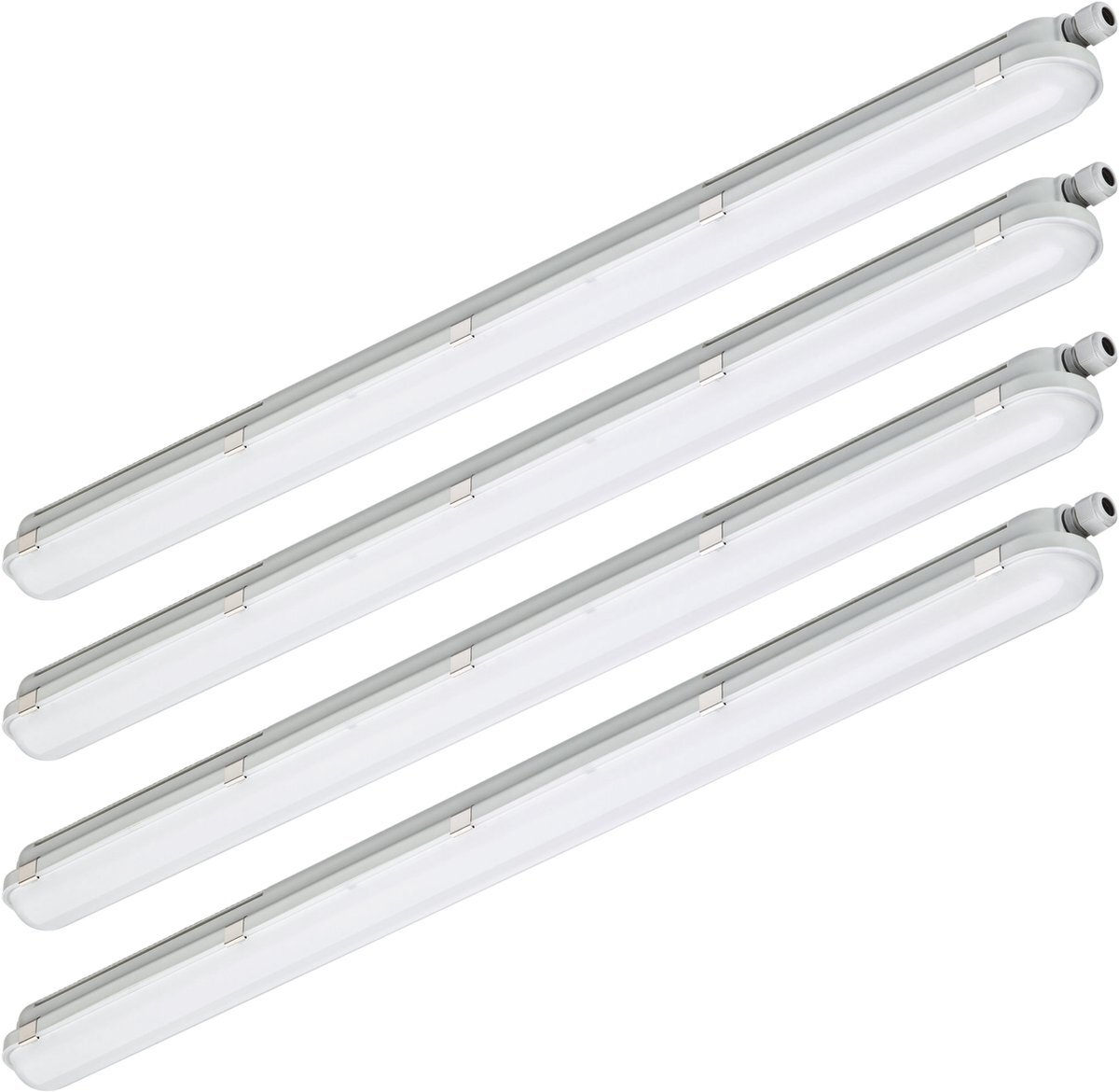 Proventa 4 x Complete LED TL Lampen 120 cm - Geschikt voor binnen en buiten - IP65