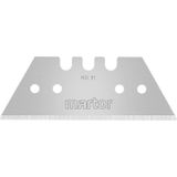 MARTOR 10x Trapezium Cutter Mesje 19 mm, 2-voudig, Staal, Ambacht & Industrie
