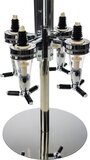 United Entertainment Bar Butler 4 Shot Dispenser Carrousel - Grijs - Metaal