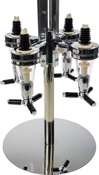 United Entertainment Bar Butler 4 Shot Dispenser Carrousel - Grijs - Metaal