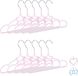 Merkloos Relaxdays Kinderkledinghangers - Set van 10 - Ruimtebesparend - Babykledinghangers - Roze