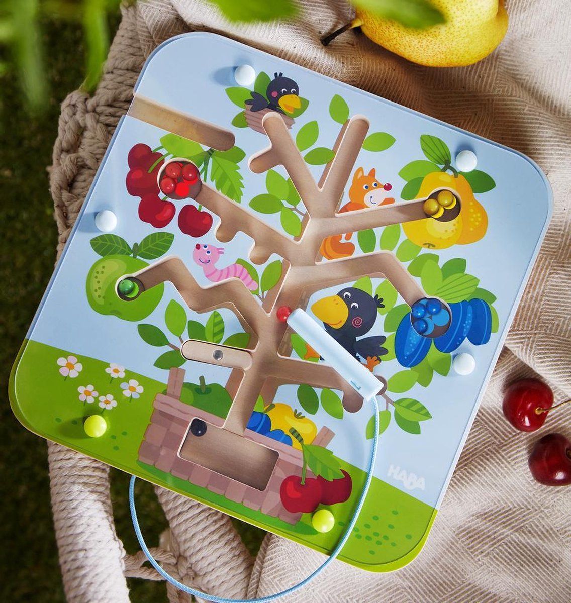 Haba Magneetspel Boomgaard - 4010168256016