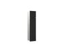 emco WC-module asis pure met glazen front deuraanslag links, inbouw, 730 mm, zwart mat