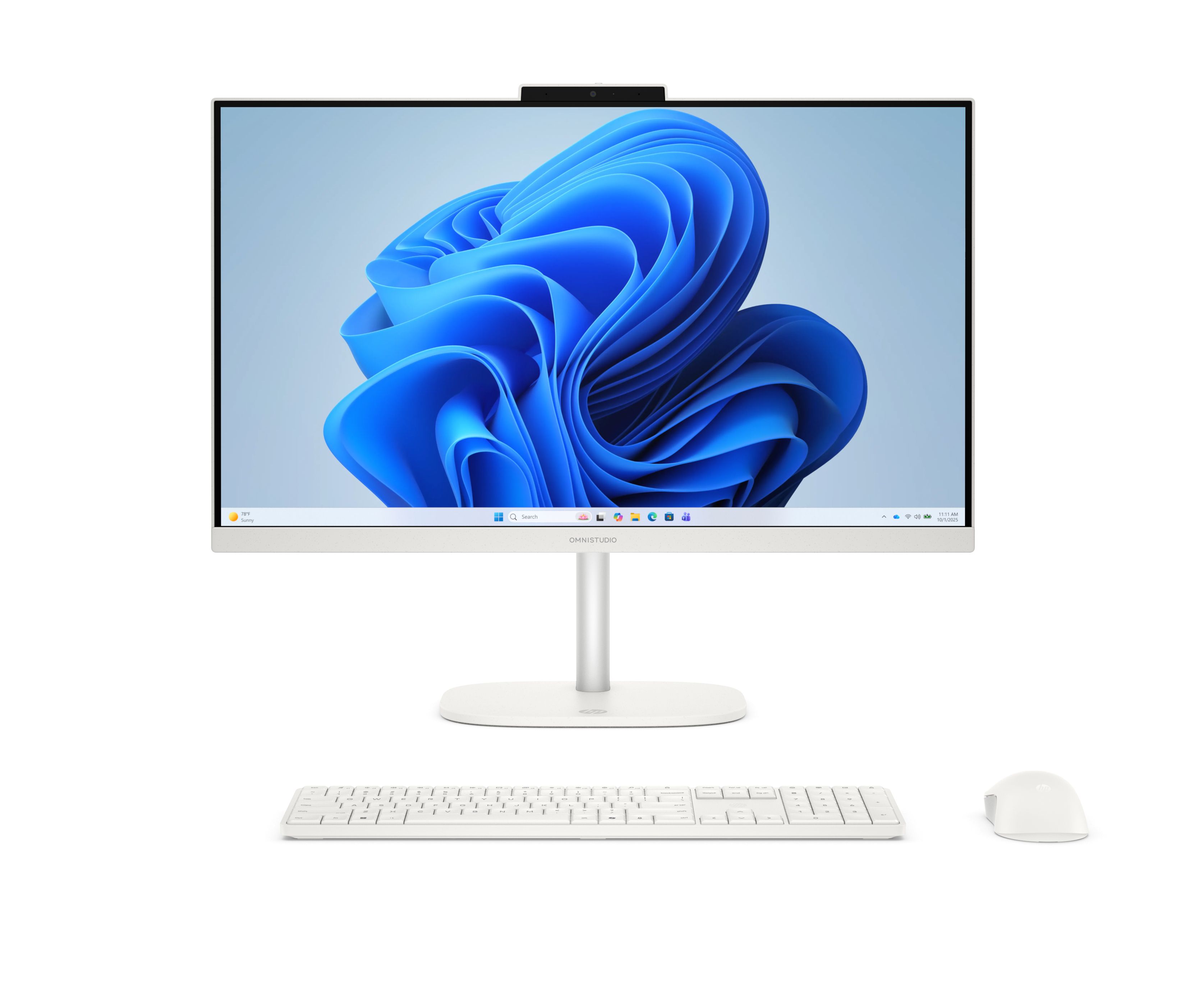 HP OmniStudio All-in-One Desktop 24-cu0951nd PC Intel Core 5 120U 60,5 cm (23.8") 1920 x 1080 Pixels 16 GB DDR5-SDRAM 512 GB SSD Windows 11 Home Wi-Fi 6 (802.11ax) Wit