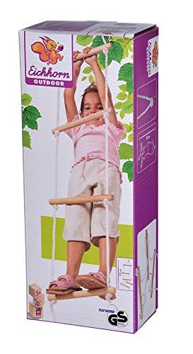 Eichhorn Outdoor touwladder van hout - TÜV / GS getest - 170cm
