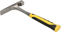 KOTARBAU® Metselhamer van gesmeed staal 1000 g massieve ergonomische greep Rijnse vorm trillingsdemping rubberen greep